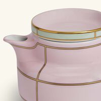 ginori 1735 diva teapot pink