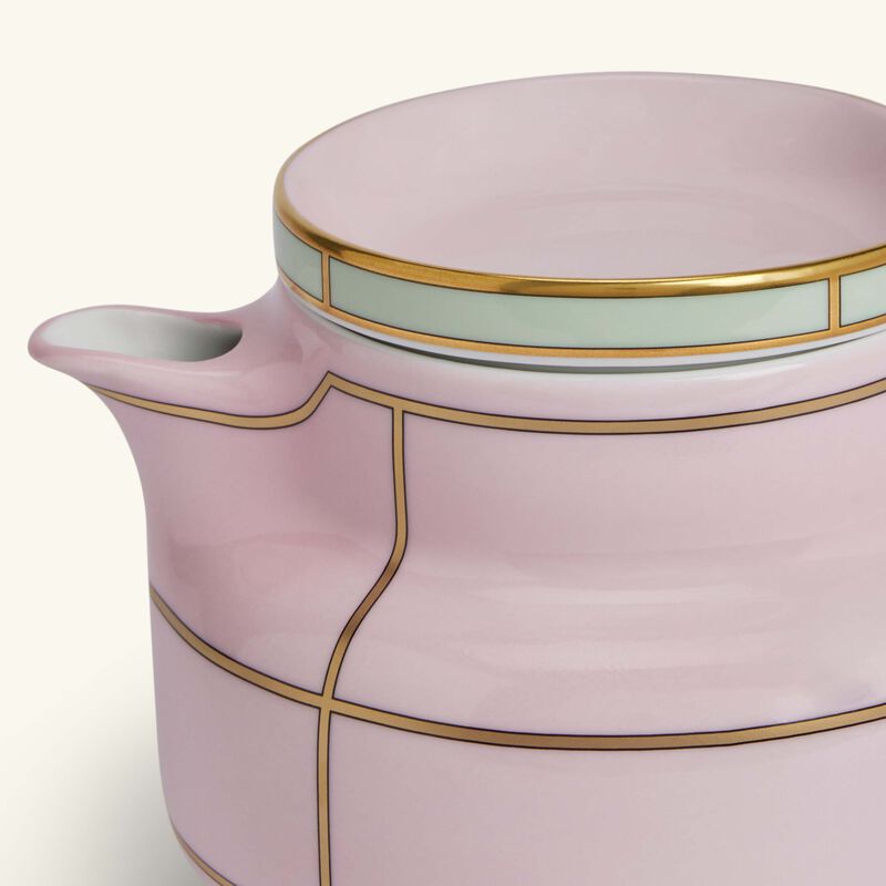 ginori 1735 diva teapot pink