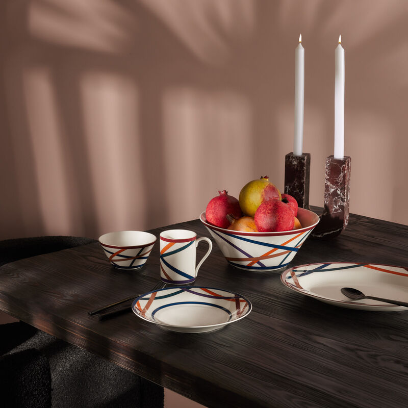 missoni home nastri salad bowl 26cm