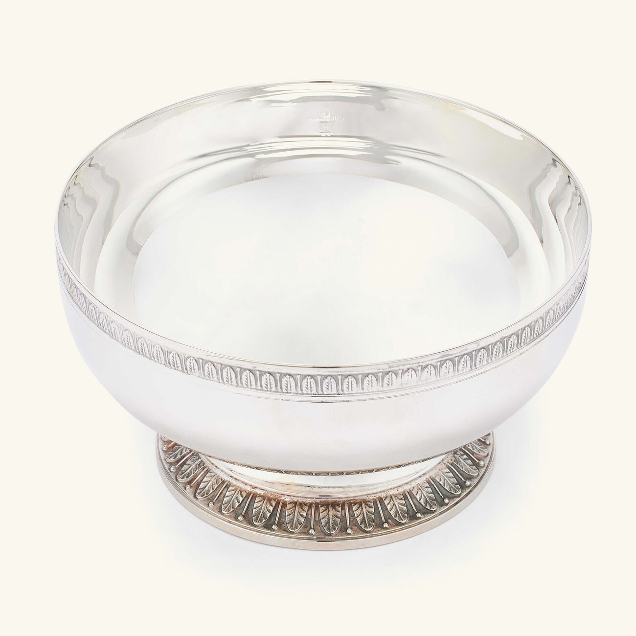 christofle malmaison serving bowl silver plated 14cm