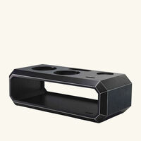 Octogone Bar Accessory Case Black baccarat octogone bar accessory case black