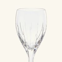 christofle iriana wine glass clear set of 2