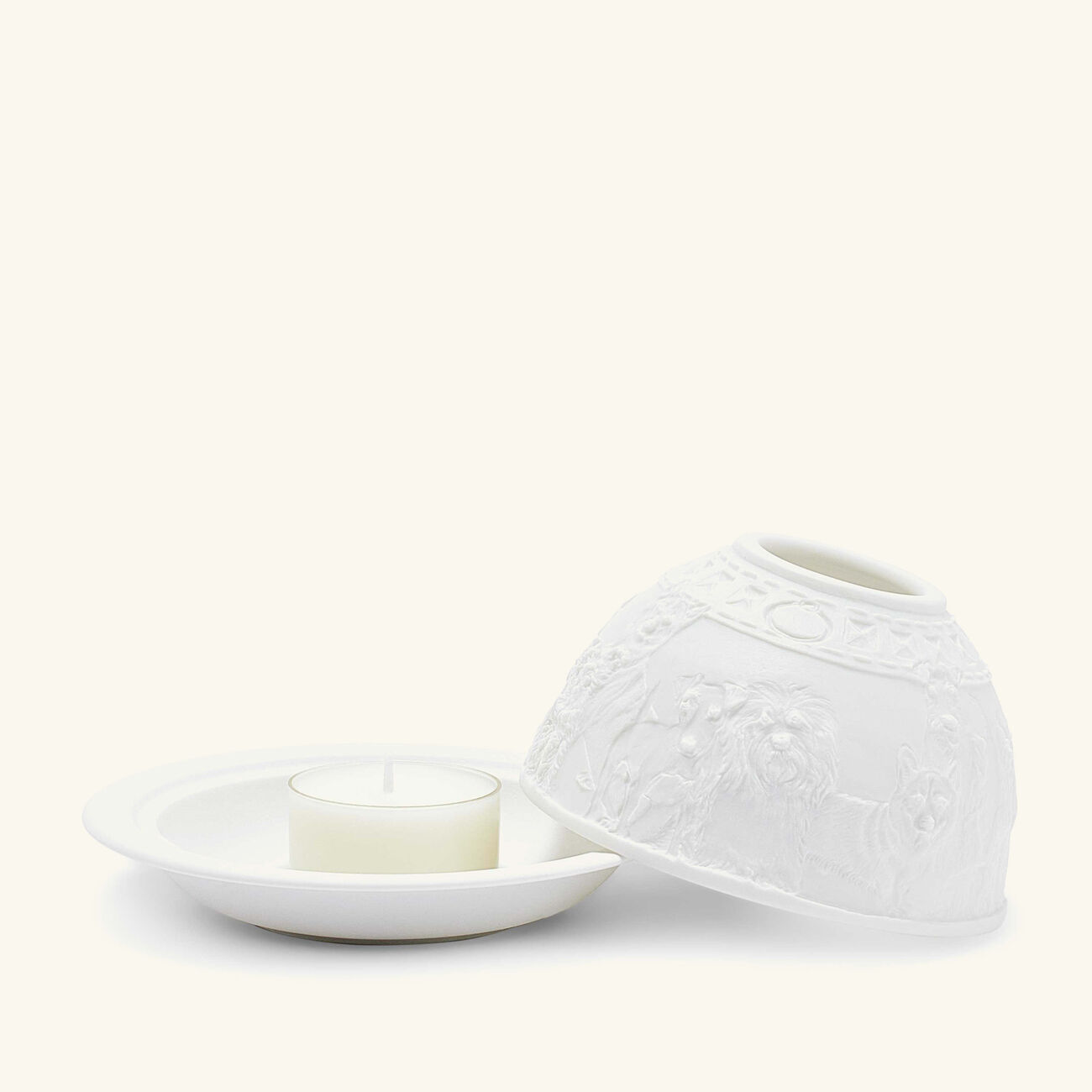 bernardaud dogs lithophanie