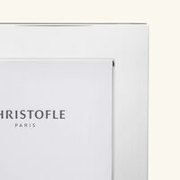 christofle uni picture frame silver plated 13x9cm