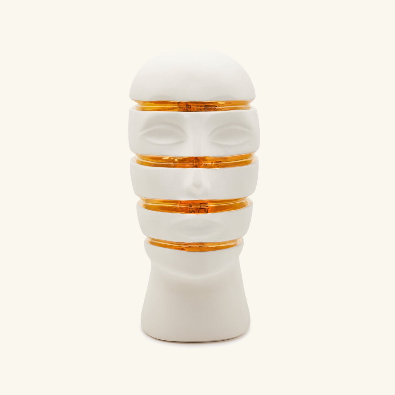 jonathan adler atlas sliced bust sculpture medium white