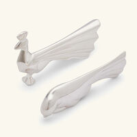 christofle gallia knife rest silver plated set of 2