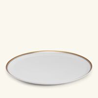 bernardaud gage serving platter round white 29cm