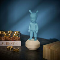 lladro the guest figurine small blue