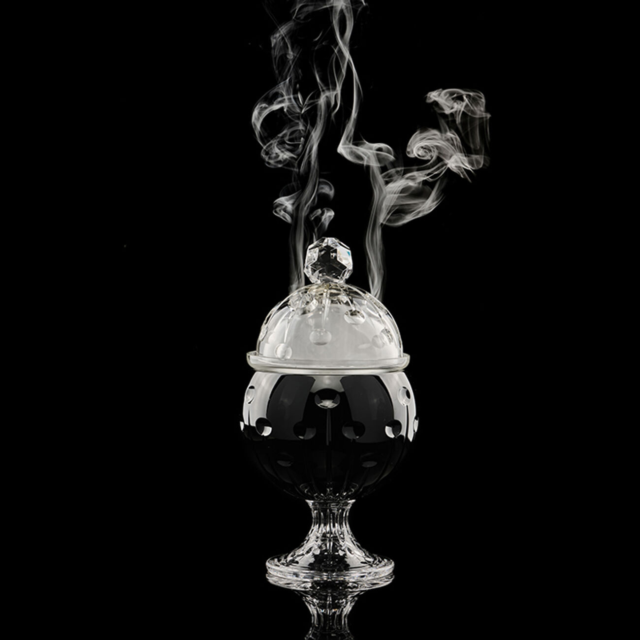 mario cioni   c baba incense burner black