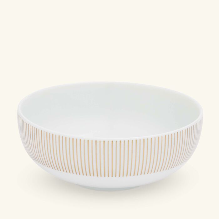 bernardaud sol serving bowl gold 12cm