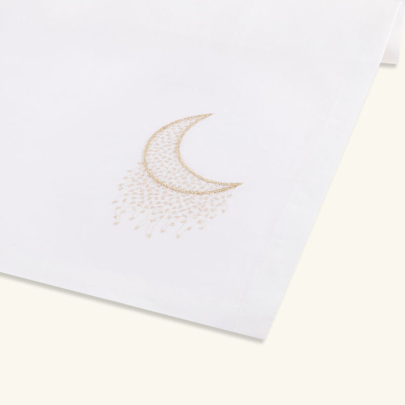 catherine denoual fairy moon napkin white