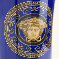 Medusa Vase Medium Blue versace medusa vase medium blue