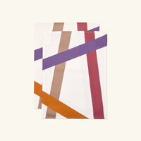 NASTRI Placemats Multicolor Set of 2 missoni home nastri placemats multicolor set of 2