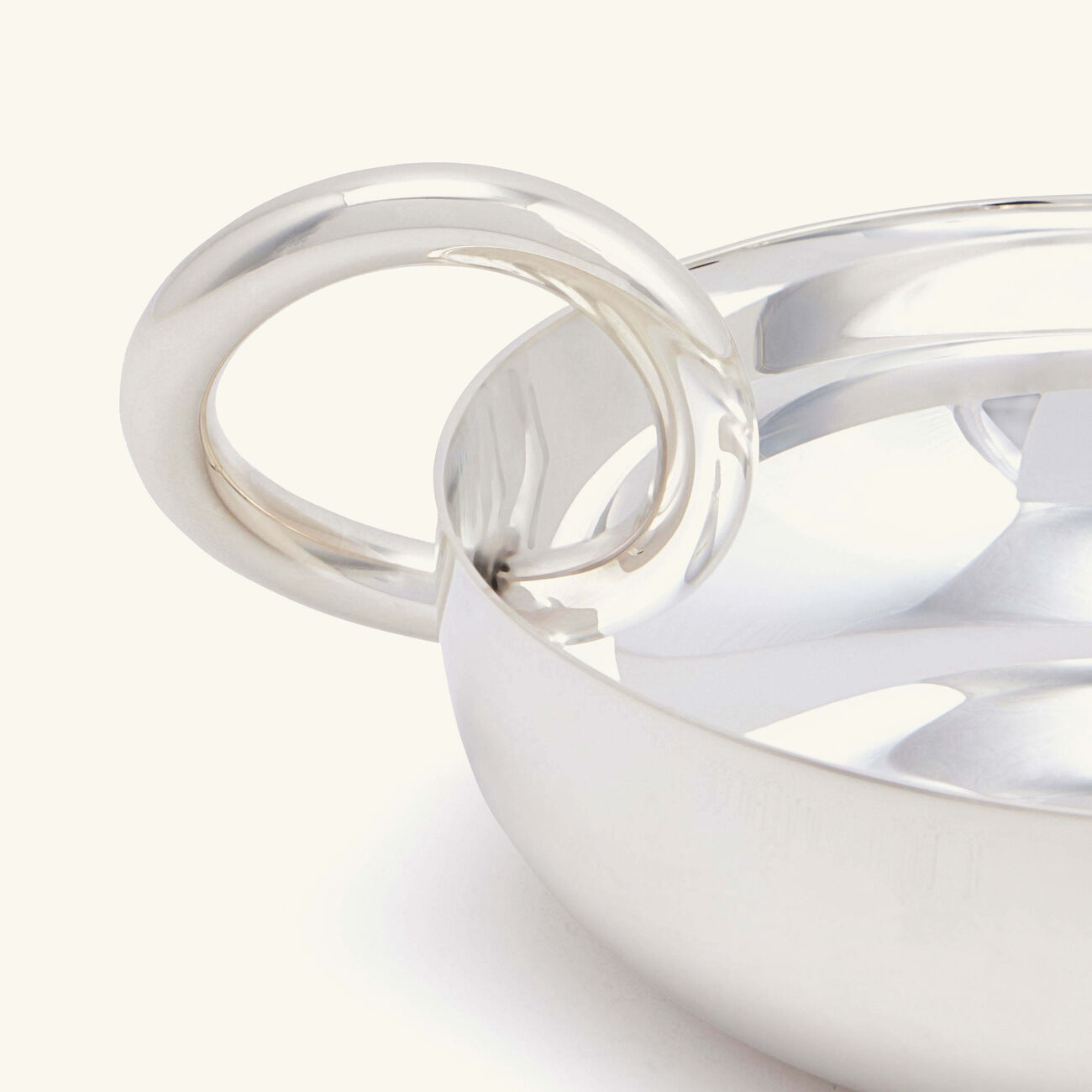 christofle vertigo serving bowl silver plated 12cm