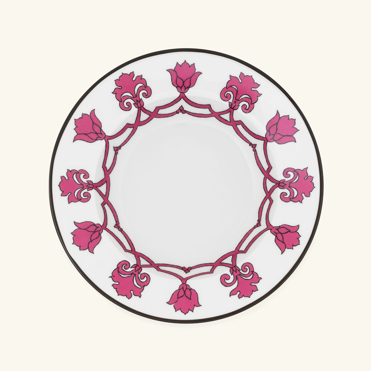 pinto paris jaipur soup plate pink 22cm