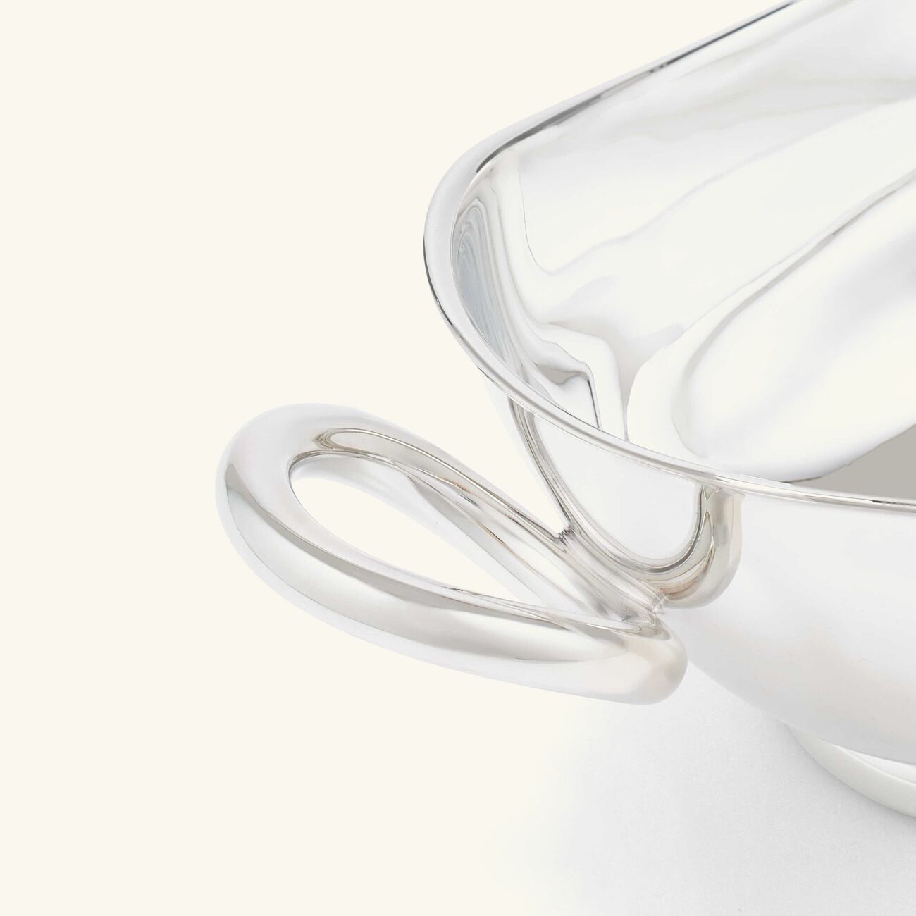 christofle vertigo gravy boat silver plated