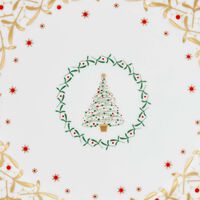 برناردو طبق السلطة نويل دائري أبيض21 سم