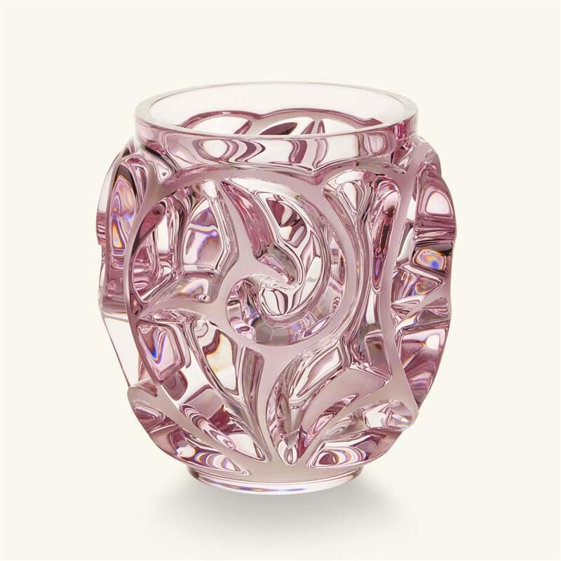 Tourbillons Vase Mini Pink lalique tourbillons vase mini pink