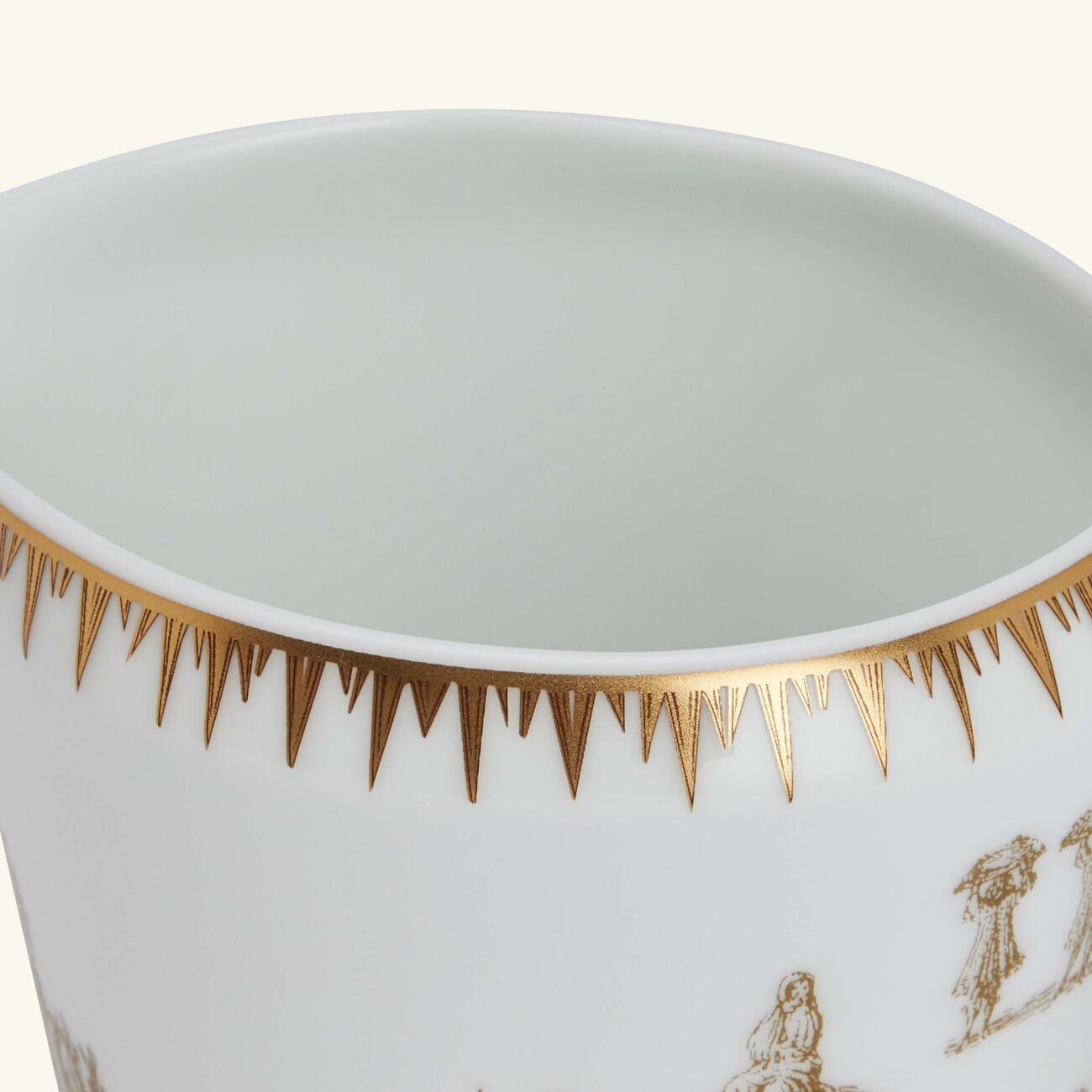 bernardaud versailles enchante milk pitcher gold