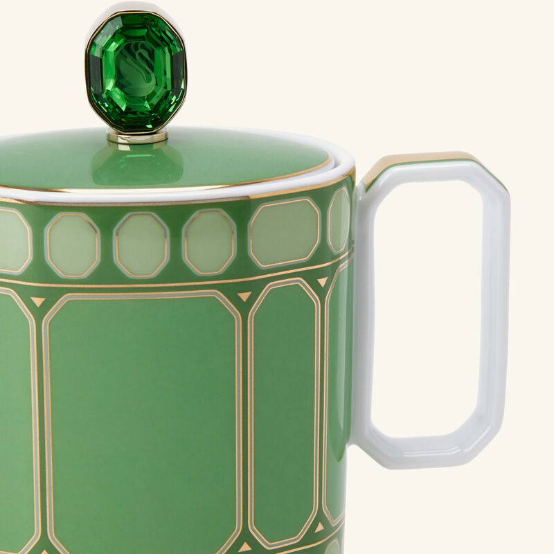 rosenthal signum fern milk pitcher green