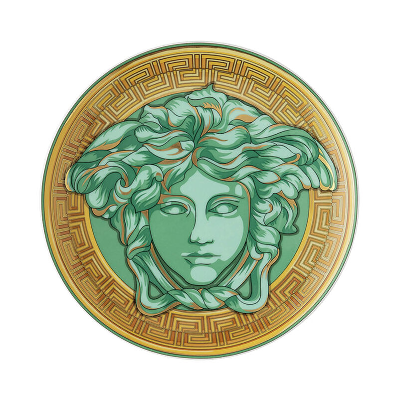 Green Coin Plate, large