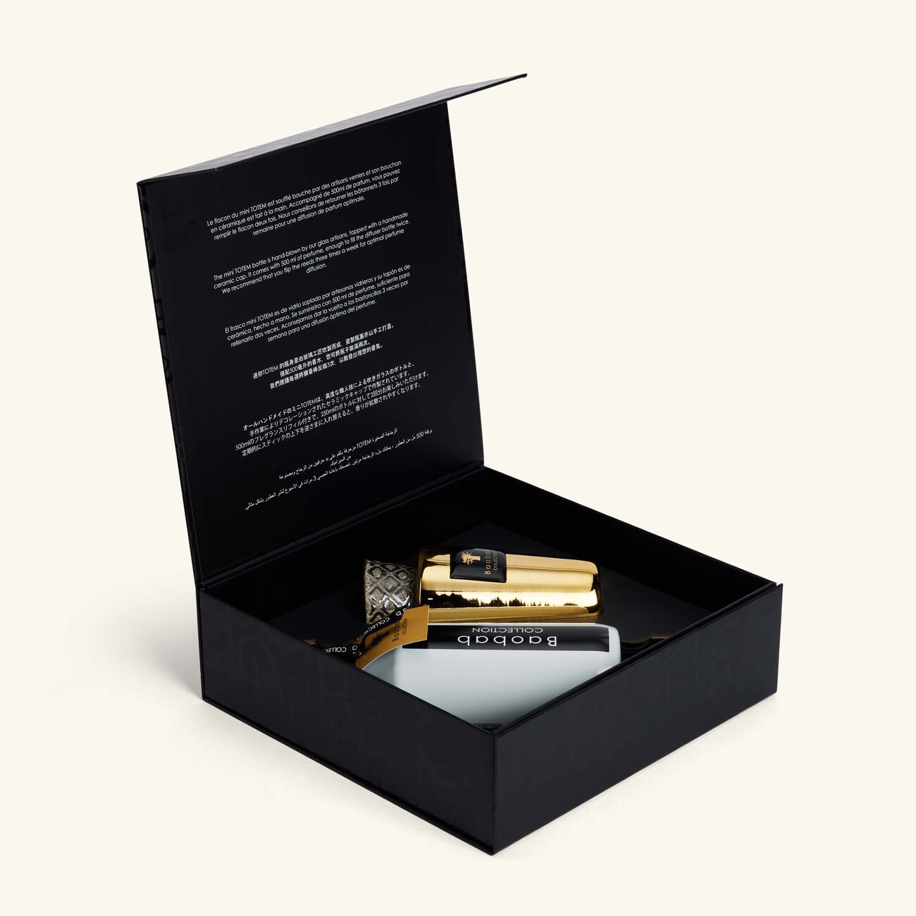 Les Exclusives Aurum Totem Diffuser 250ml baobab collection les exclusives aurum totem diffuser 250ml