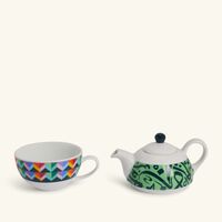 silsal bahja tea pot   tea cup set