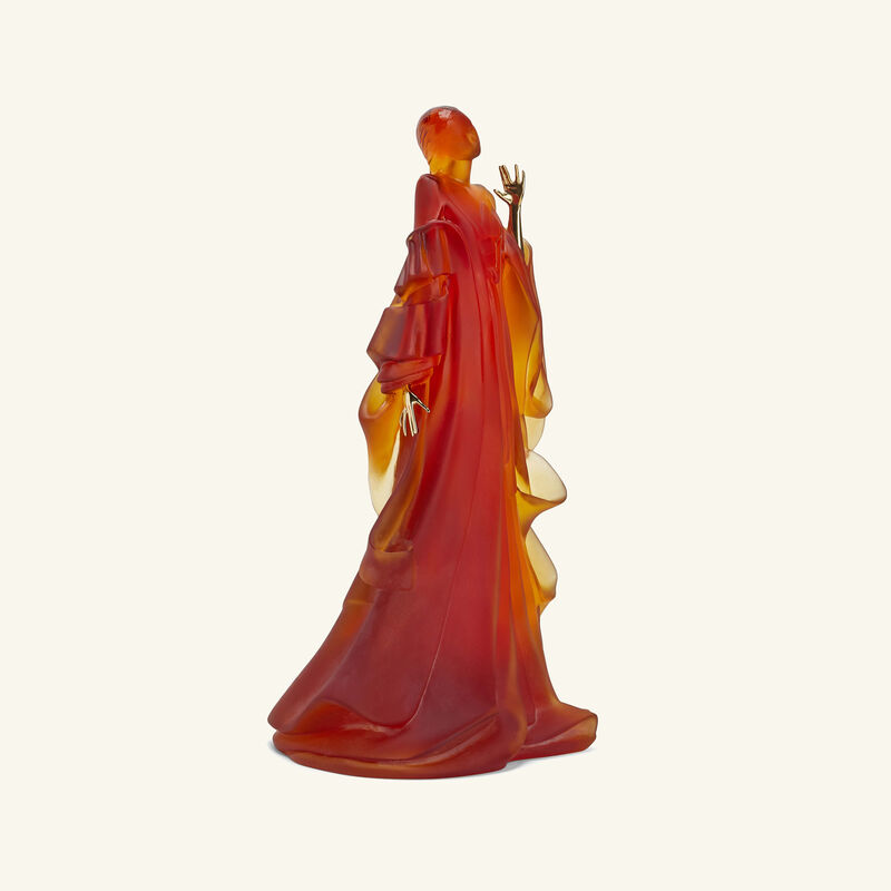 Kabuki Sculpture Large Orange Limited Edition daum kabuki sculpture large orange limited edition