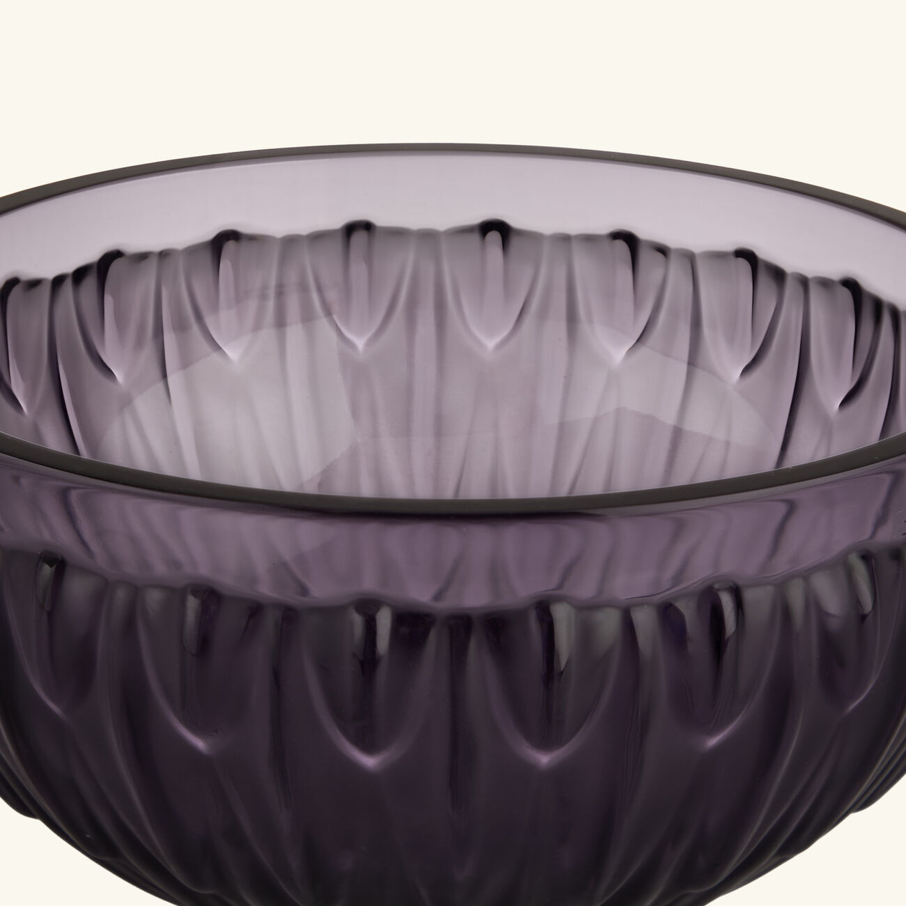 Vesper Plumes Bowl Purple lalique vesper plumes bowl purple