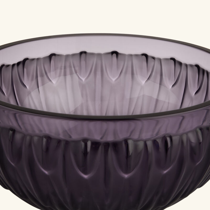 Vesper Plumes Bowl Purple lalique vesper plumes bowl purple