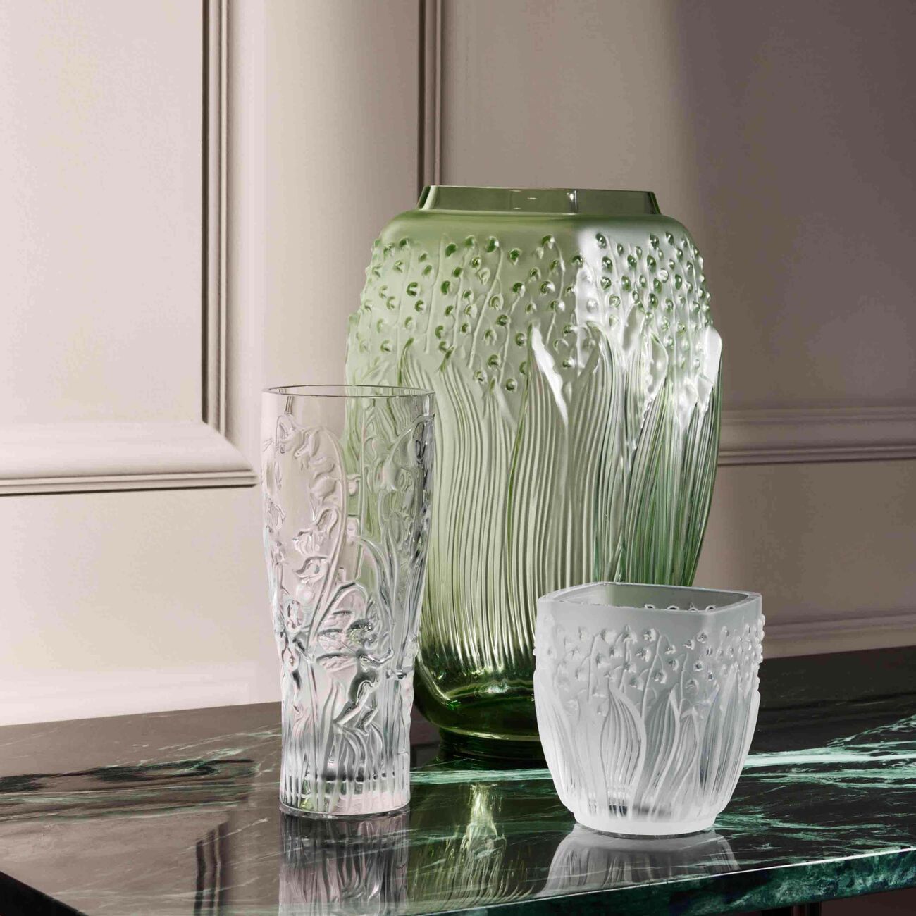 lalique muguet votive clear