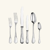 christofle marly flatware set 36 pieces silver plated