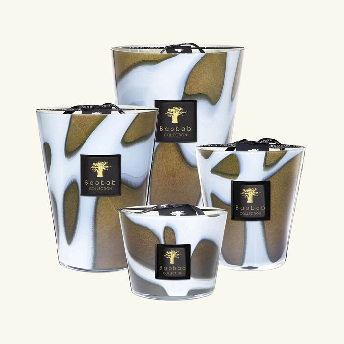 baobab collection stones agate candle max 24
