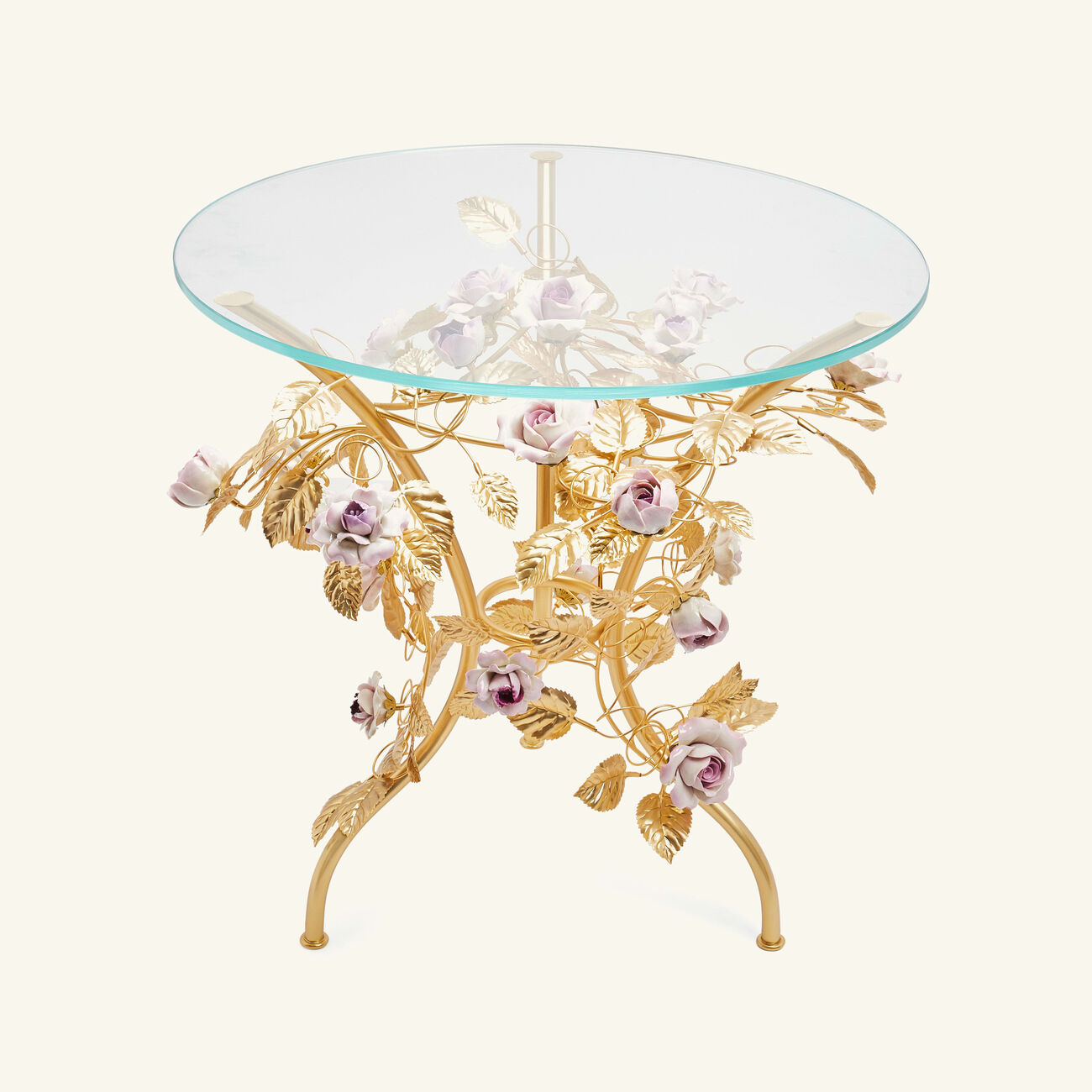 villari marie antoinette coffee table gold