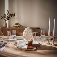 christofle mood party tray large stainless steel