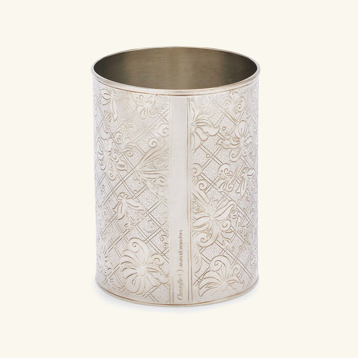 christofle jardin d eden pencil cup silver plated