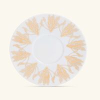 Tamrah by Razan Alazzouni Tea Cup & Saucer Gold Set of 2 silsal tamrah by razan alazzouni tea cup saucer gold set of 2