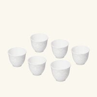 فنجان عربي زيج زاج أبيض طقم ست قطع ميسوني هوم فنجان عربي زيج زاج أبيض طقم ست قطع