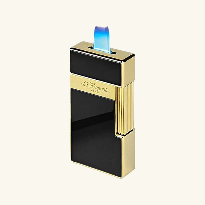 st dupont slimmy lighter black