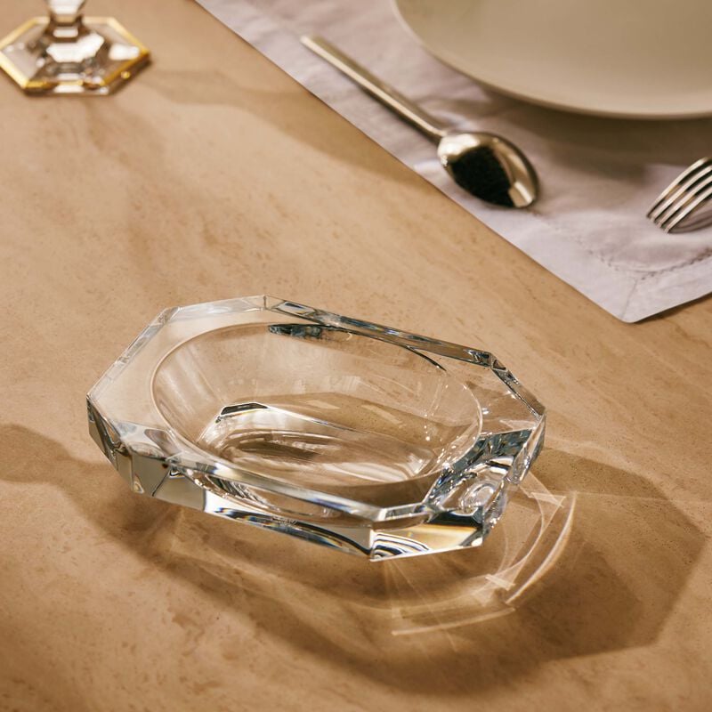 Octogone Trinket Tray Rectangular Small Clear baccarat octogone trinket tray rectangular small clear