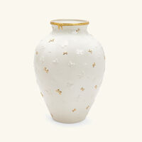 villari butterfly vase large white