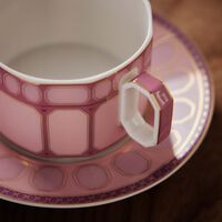 rosenthal signum rose tea cup saucer pink