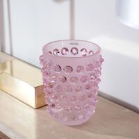 lalique mossi vase small pink