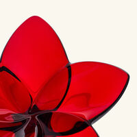 baccarat the bloom collection figurine mini red