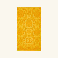 dolce gabbana casa cotton towels orange set of 5