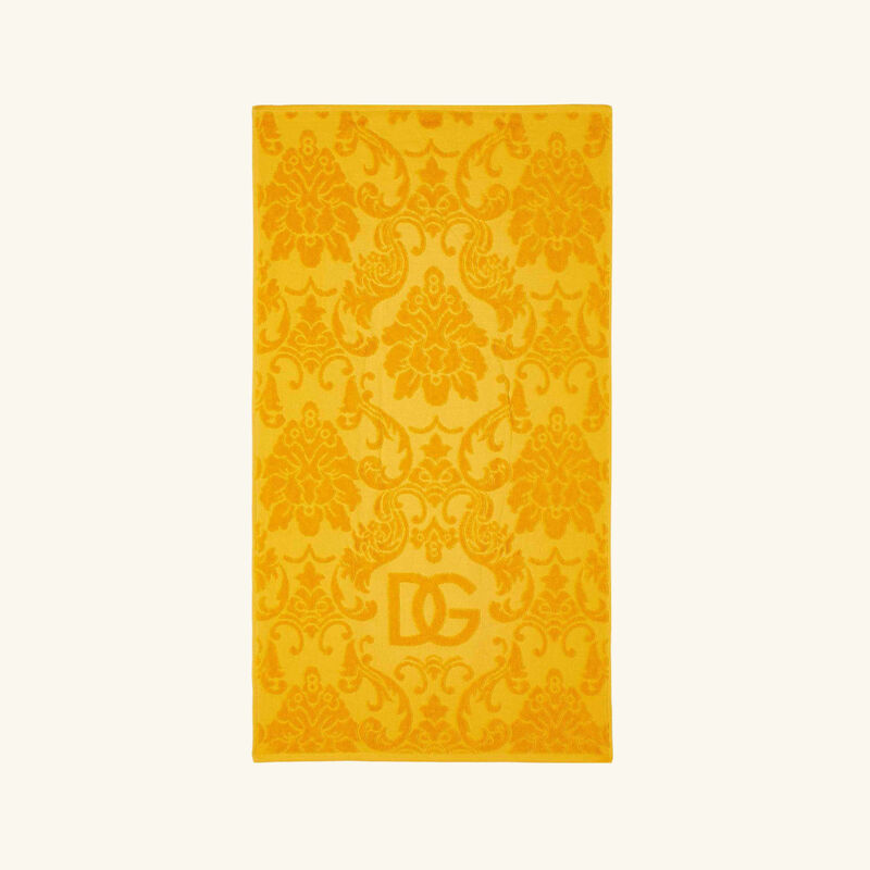 dolce gabbana casa cotton towels orange set of 5