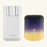 Montecristo 3 Cigar Case Blue st dupont montecristo 3 cigar case blue