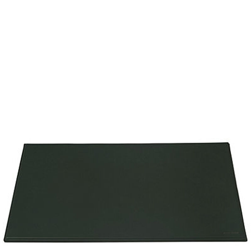 Brennan Green Leather Desk Pad, large