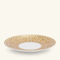 bernardaud venise bread butter plate round gold 16cm