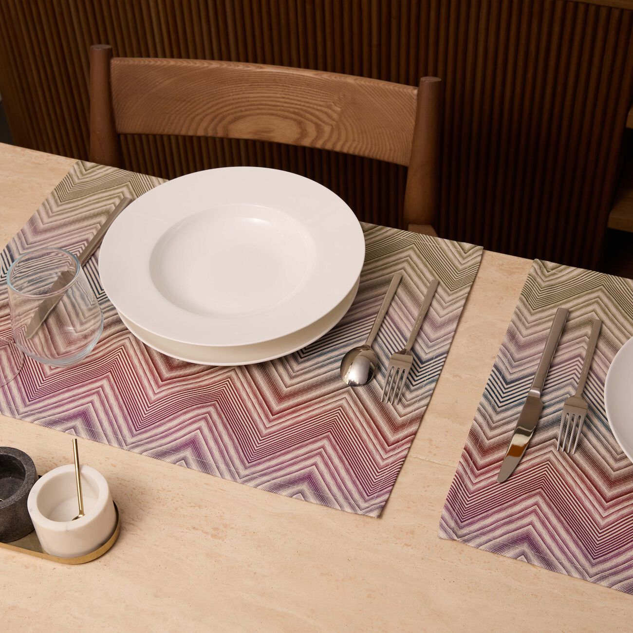 missoni home marea placemats multicolor set of 2